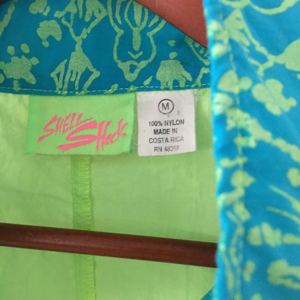 ❤️ SOLD Vintage Set Windbreaker Jacket & Pant Sz M - Picture 3 of 9